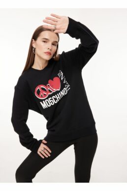 خرید مستقیم از ترکیه و ترندیول سویشرت زنانه برند  Moschino Jeans با کد 5003090158