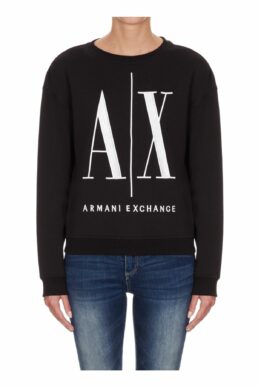 خرید مستقیم از ترکیه و ترندیول سویشرت زنانه برند آرمانی اکسچنج Armani Exchange با کد 5002904615