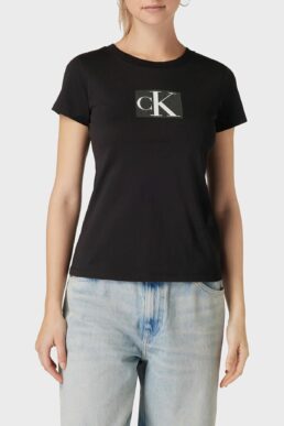 خرید مستقیم از ترکیه و ترندیول تیشرت زنانه برند کلوین کلاین Calvin Klein با کد J20J222961 BEH