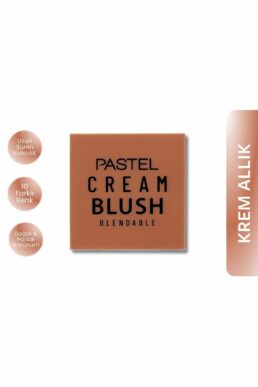 خرید مستقیم از ترکیه و ترندیول رژگونه زنانه – مردانه برند پاستل Pastel با کد Cream Blush