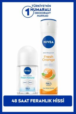 خرید مستقیم از ترکیه و ترندیول دئودورانت یا رول آن زنانه برند نیووا NIVEA با کد SET.NVE.996