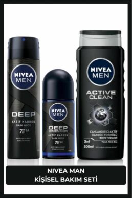 خرید مستقیم از ترکیه و ترندیول دئودورانت یا رول آن مردانه برند نیووا NIVEA با کد SET.NVE.1069