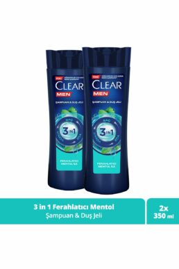 خرید مستقیم از ترکیه و ترندیول شامپو مردانه برند کلیر Clear با کد SET.UNİ.3891