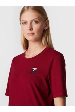 خرید مستقیم از ترکیه و ترندیول تیشرت زنانه برند تامی هیلفیگر Tommy Hilfiger با کد WW0WW37433-TH