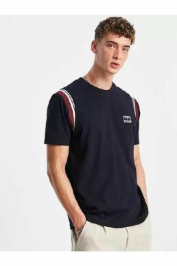 خرید مستقیم از ترکیه و ترندیول تیشرت مردانه برند تامی هیلفیگر Tommy Hilfiger با کد WQ1027W-TH