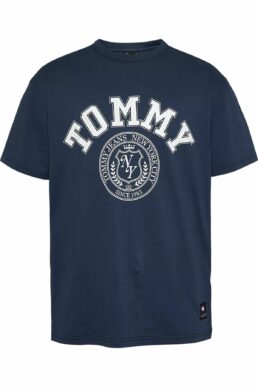 خرید مستقیم از ترکیه و ترندیول تیشرت مردانه برند تامی هیلفیگر Tommy Hilfiger با کد DM0DM18542-C1G