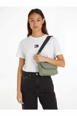 خرید مستقیم از ترکیه و ترندیول کیف دستی زنانه برند تامی هیلفیگر Tommy Hilfiger با کد AW0AW16258M01