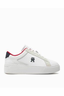 خرید مستقیم از ترکیه و ترندیول اسنیکر زنانه برند تامی هیلفیگر Tommy Hilfiger با کد FW0FW08210-YBS