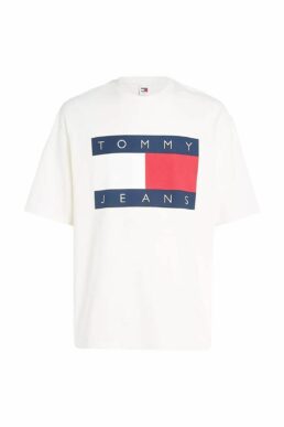 خرید مستقیم از ترکیه و ترندیول تیشرت مردانه برند تامی هیلفیگر Tommy Hilfiger با کد DM0DM18547YBH