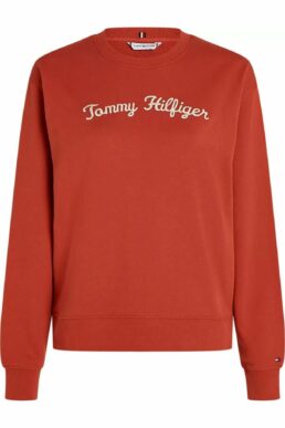 خرید مستقیم از ترکیه و ترندیول سویشرت زنانه برند تامی هیلفیگر Tommy Hilfiger با کد WW0WW42615XM0