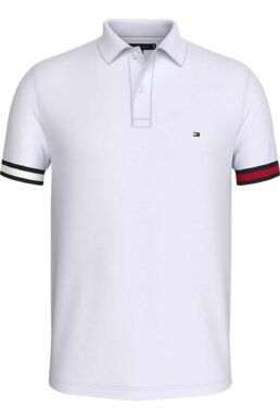 خرید مستقیم از ترکیه و ترندیول تیشرت یقه پلو مردانه برند تامی هیلفیگر Tommy Hilfiger با کد MW0MW35601YBR