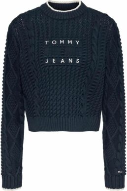 خرید مستقیم از ترکیه و ترندیول بافت و پلیور زنانه برند تامی هیلفیگر Tommy Hilfiger با کد DW0DW18522C1G