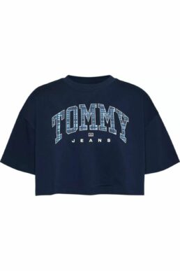 خرید مستقیم از ترکیه و ترندیول تیشرت زنانه برند تامی هیلفیگر Tommy Hilfiger با کد DW0DW18420C1G