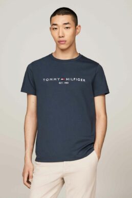 خرید مستقیم از ترکیه و ترندیول تیشرت مردانه برند تامی هیلفیگر Tommy Hilfiger با کد MW0MW11797POM