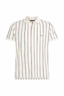 خرید مستقیم از ترکیه و ترندیول تیشرت یقه پلو مردانه برند تامی هیلفیگر Tommy Hilfiger با کد MW0MW356270FA