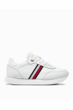 خرید مستقیم از ترکیه و ترندیول اسنیکر زنانه برند تامی هیلفیگر Tommy Hilfiger با کد FW0FW08005YBS