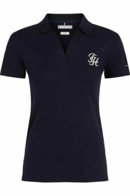 خرید مستقیم از ترکیه و ترندیول تیشرت یقه پلو زنانه برند تامی هیلفیگر Tommy Hilfiger با کد WW0WW42607DW5