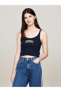 خرید مستقیم از ترکیه و ترندیول تیشرت زنانه برند تامی هیلفیگر Tommy Hilfiger با کد DW0DW19289C1G