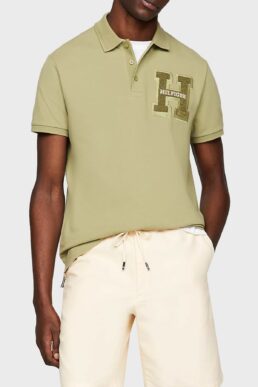 خرید مستقیم از ترکیه و ترندیول تیشرت یقه پلو مردانه برند تامی هیلفیگر Tommy Hilfiger با کد MW0MW34771 L9F