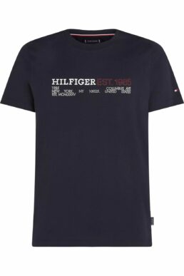 خرید مستقیم از ترکیه و ترندیول تیشرت مردانه برند تامی هیلفیگر Tommy Hilfiger با کد MW0MW34435DW5-MVI