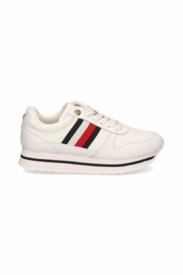 خرید مستقیم از ترکیه و ترندیول اسنیکر زنانه برند تامی هیلفیگر Tommy Hilfiger با کد FW0FW06744-YBR