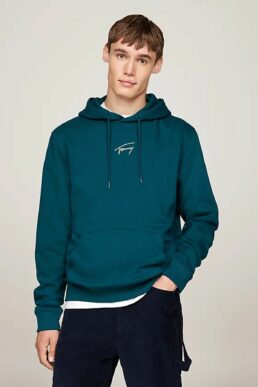 خرید مستقیم از ترکیه و ترندیول سویشرت مردانه برند تامی هیلفیگر Tommy Hilfiger با کد DM0DM20507-CWG