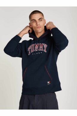 خرید مستقیم از ترکیه و ترندیول سویشرت مردانه برند تامی هیلفیگر Tommy Hilfiger با کد DM0DM19760C1G