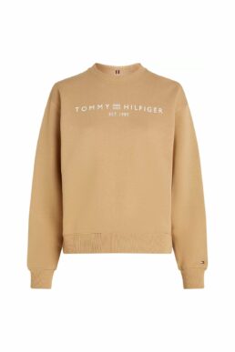 خرید مستقیم از ترکیه و ترندیول سویشرت زنانه برند تامی هیلفیگر Tommy Hilfiger با کد WW0WW39791-RBL