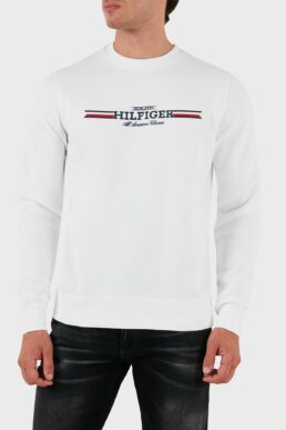 خرید مستقیم از ترکیه و ترندیول سویشرت مردانه برند تامی هیلفیگر Tommy Hilfiger با کد MW0MW35530 YBR