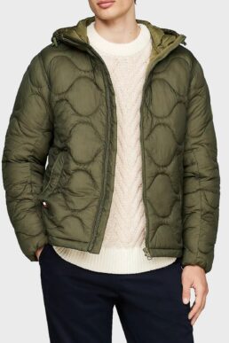 خرید مستقیم از ترکیه و ترندیول کاپشن مردانه برند تامی هیلفیگر Tommy Hilfiger با کد MW0MW36585 RBN