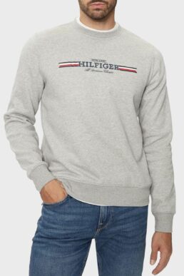 خرید مستقیم از ترکیه و ترندیول سویشرت مردانه برند تامی هیلفیگر Tommy Hilfiger با کد MW0MW35530 P01