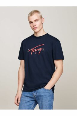 خرید مستقیم از ترکیه و ترندیول تیشرت مردانه برند تامی هیلفیگر Tommy Hilfiger با کد DM0DM19683C1G