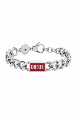 خرید مستقیم از ترکیه و ترندیول دستبند استیل مردانه برند دیزل Diesel با کد DJDX1371-040