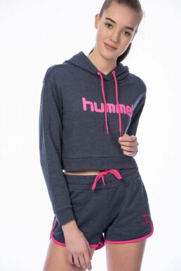 خرید مستقیم از ترکیه و ترندیول سویشرت زنانه برند هومل hummel با کد T37212