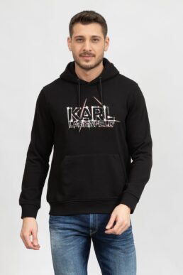 خرید مستقیم از ترکیه و ترندیول سویشرت مردانه برند کارل لاگرفلد Karl Lagerfeld با کد 854733