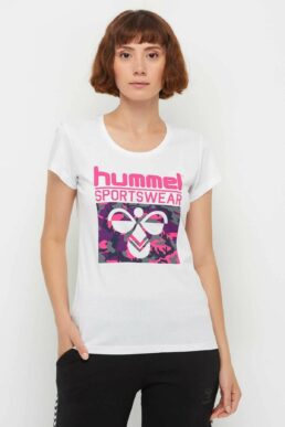 خرید مستقیم از ترکیه و ترندیول تیشرت زنانه برند هومل hummel با کد 910055