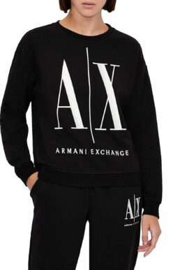 خرید مستقیم از ترکیه و ترندیول سویشرت زنانه برند آرمانی اکسچنج Armani Exchange با کد 8NYM02-YJ68Z