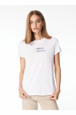 خرید مستقیم از ترکیه و ترندیول تیشرت زنانه برند آرمانی اکسچنج Armani Exchange با کد 5003127459