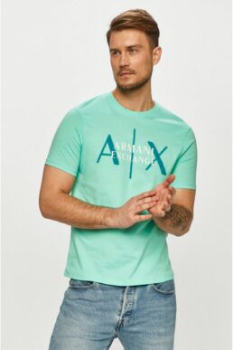 خرید مستقیم از ترکیه و ترندیول تیشرت مردانه برند آرمانی اکسچنج Armani Exchange با کد 3kztgn