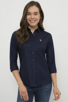 خرید مستقیم از ترکیه و ترندیول پیراهن زنانه برند یو اس پلو U.S. Polo Assn. با کد G082SZ004.000.1091236