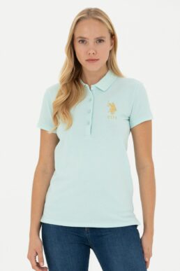 خرید مستقیم از ترکیه و ترندیول تیشرت یقه پلو زنانه برند یو اس پلو U.S. Polo Assn. با کد 940641