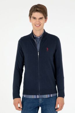 خرید مستقیم از ترکیه و ترندیول ژاکت کشی مردانه برند یو اس پلو U.S. Polo Assn. با کد 1106570