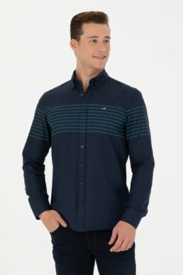 خرید مستقیم از ترکیه و ترندیول پیراهن مردانه برند یو اس پلو U.S. Polo Assn. با کد 946934