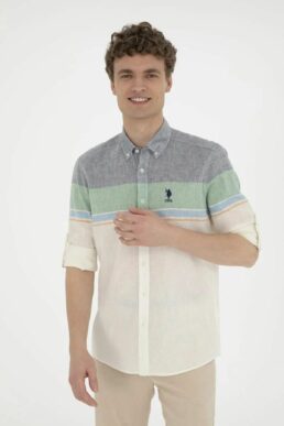 خرید مستقیم از ترکیه و ترندیول پیراهن مردانه برند یو اس پلو U.S. Polo Assn. با کد 50283691