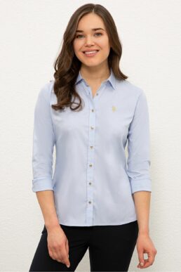 خرید مستقیم از ترکیه و ترندیول پیراهن زنانه برند یو اس پلو U.S. Polo Assn. با کد G082SZ004.000.1197960