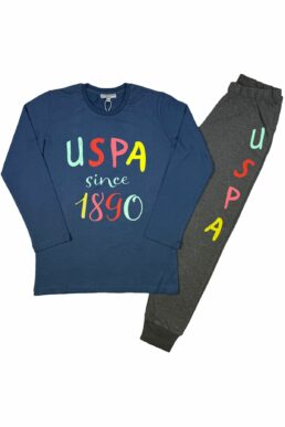 خرید مستقیم از ترکیه و ترندیول ست بالا و پایین دخترانه برند یو اس پلو U.S. Polo Assn. با کد US2967